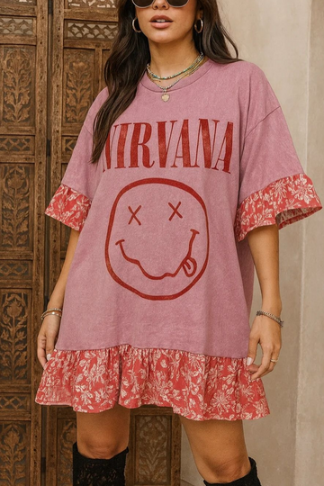 Nirvana Upcycled Tee