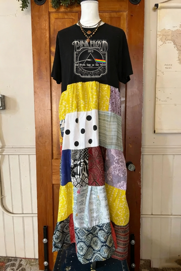 Pink Floyd Upcycled Tee