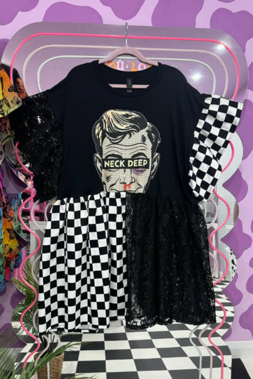 Neck Deep Upcycled Tee