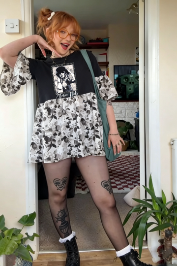 Stevie Nicks Upcycled Tee